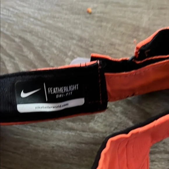 Nike Orange Visor - Picture 2 of 3